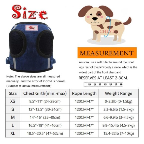 Dog Harness No Pull Reflective  Sz Med - Picture 4 of 5